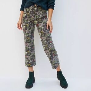 Anthropologie Pilcro Water Lily Ultra High-Rise Wide-Leg Jeans Size XS 24